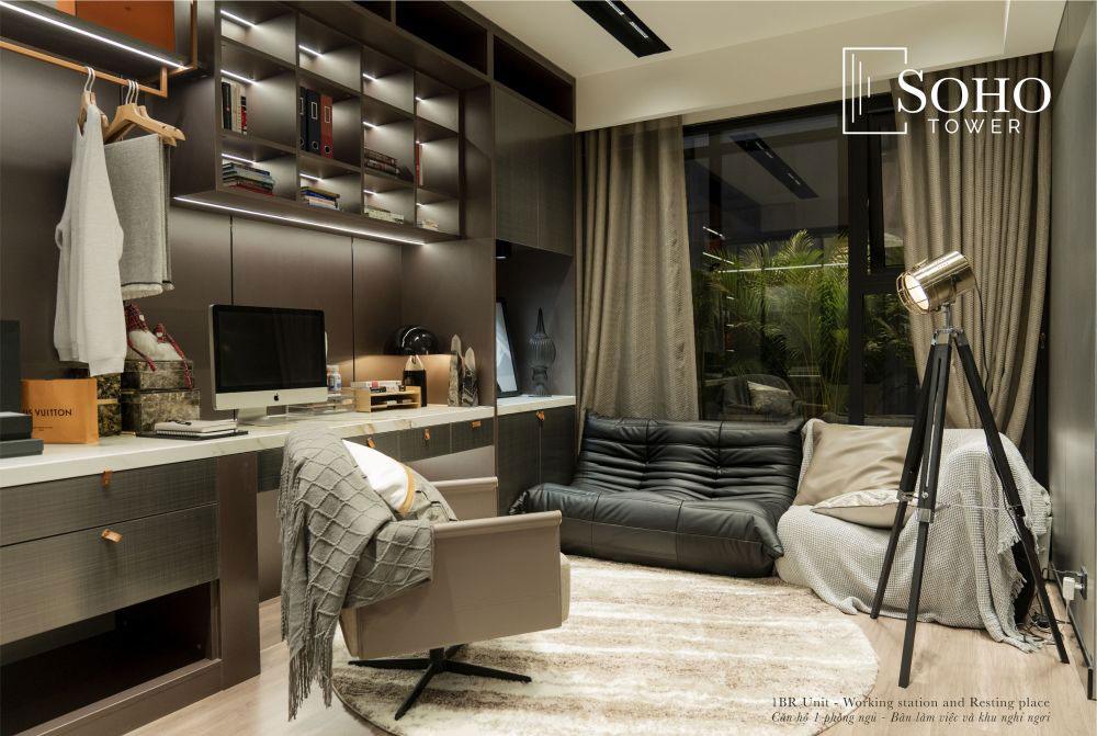 Heritage West Lake được thiết kế nhằm đáp ứng chức năng vừa là văn phòng và vừa là nơi ở.