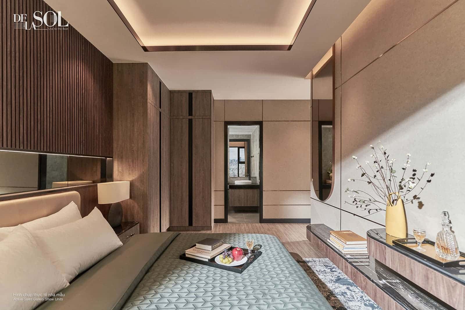 Hình ảnh căn hộ mẫu Lumi Hanoi CapitaLand được thiết kế sang trọng, mang đến không gian sống lý tưởng cho cư dân.