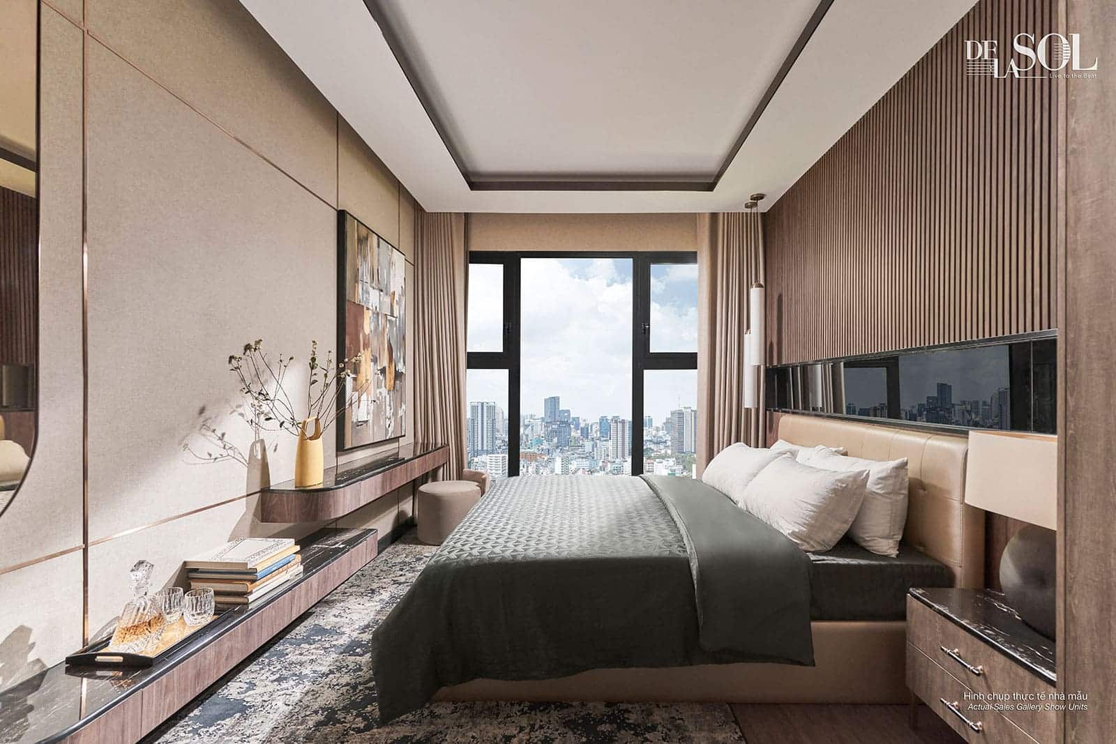 Hình ảnh căn hộ mẫu Lumi Hanoi CapitaLand được thiết kế sang trọng, mang đến không gian sống lý tưởng cho cư dân.