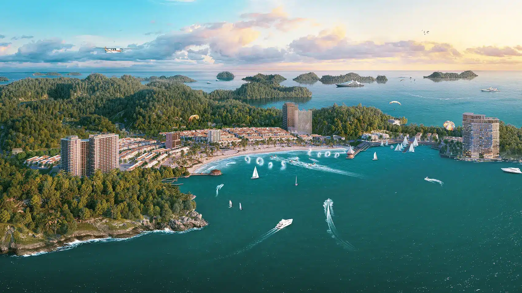 Tổng quan dự án Xanh Island Cát Bà: Khu du lịch sinh thái đẳng cấp với thiết kế độc đáo, thân thiện môi trường.